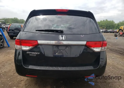 2016 Honda Odyssey Exl из США, поврежденный, VIN 5FNRL5H69GB073660